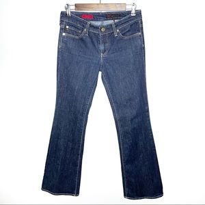 Adriano Goldschmied AG The Club Low-Rise Flare Leg Jeans Size 28 R